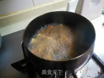 Make Old Beijing chicken roll step 11