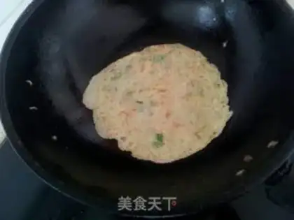 Make Vegetable egg pancakes step 3