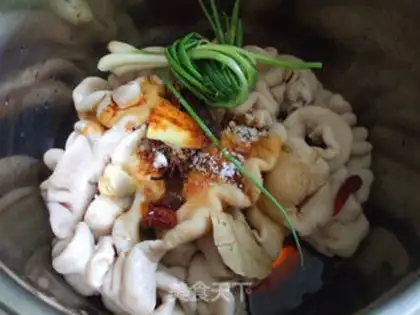 Make Spicy intestines step 2
