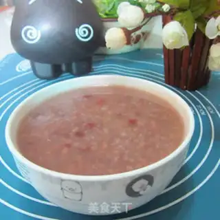 Make Red bean rice congee step 8