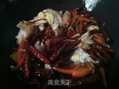 Make Hot crabs step 5