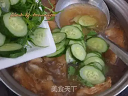 Make Fish-bone melon soup step 7