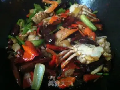 Make Hot crabs step 6