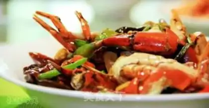 Make Hot crabs step 7