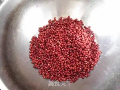 Make Little red bean sand step 0