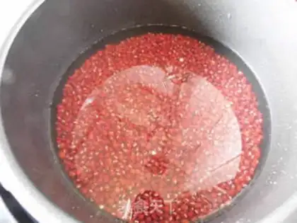 Make Little red bean sand step 1