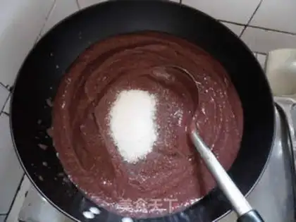Make Little red bean sand step 6
