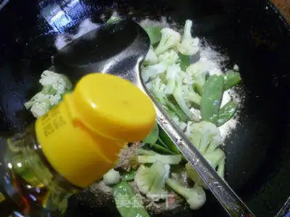 Make lentils and florist step 5