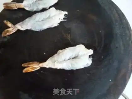 Make Butterfly shrimp step 2
