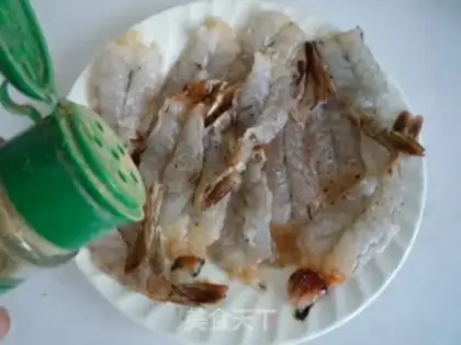 Make Butterfly shrimp step 5