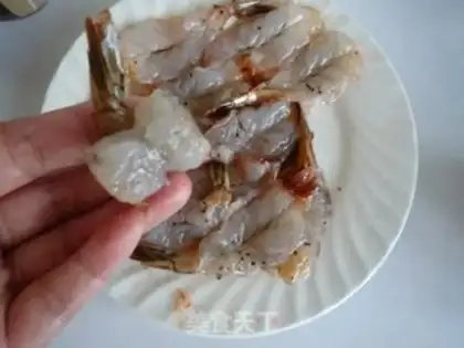 Make Butterfly shrimp step 7