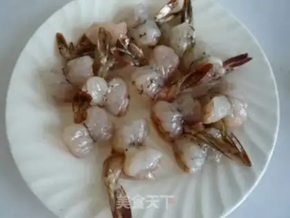 Make Butterfly shrimp step 8
