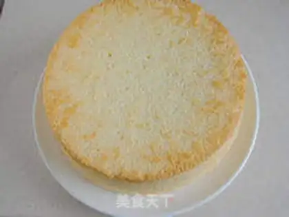 Make Mango cream cake step 1