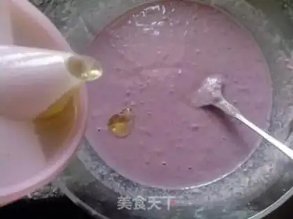 Make Potato gravy sesame cake step 5