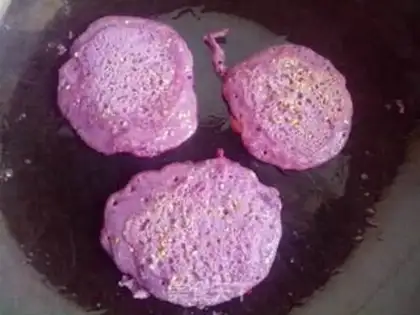Make Potato gravy sesame cake step 9
