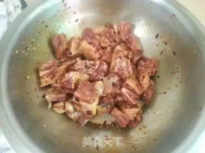Make A roasted lamb chop step 1