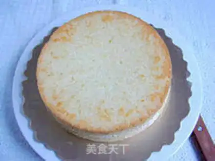 Make Mango cream cake step 8