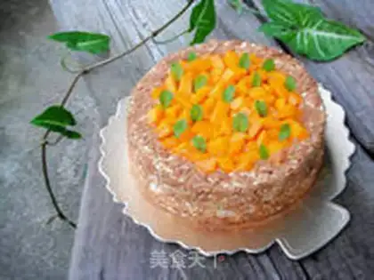 Make Mango cream cake step 10