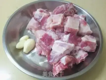 Make lentils burn ribs step 2