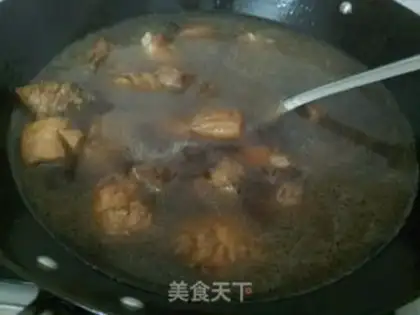 Make lentils burn ribs step 7