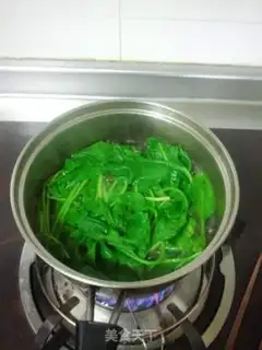Make Mushroom spinach meatball noodles step 5