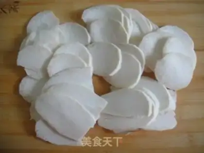 Make White rose mushrooms step 1