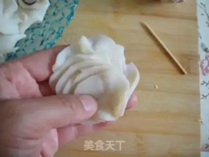 Make White rose mushrooms step 5