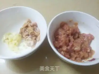 Make Salt fish eggplant step 1