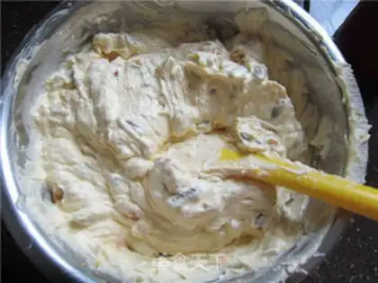 Make Orange grape pound cake step 16