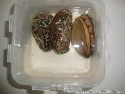 Make Abalone fish step 1
