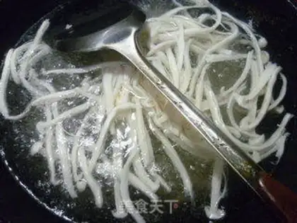 Make Seafood mushrooms with silk step 7