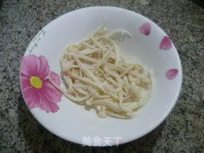 Make Seafood mushrooms with silk step 8