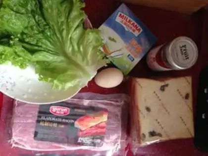 Make Bacon sandwich step 0