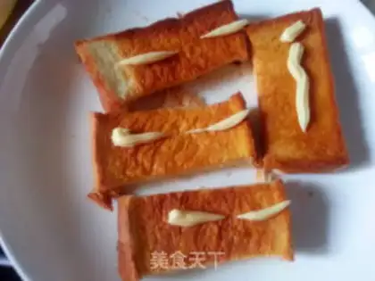 Make Potato mashed toast step 3