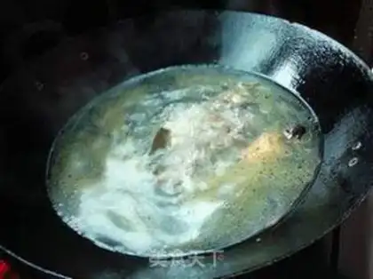 Make The chicken leg boils the flail step 3