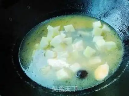 Make The chicken leg boils the flail step 6