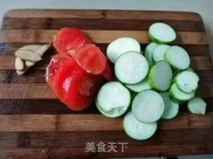 Make Tofu melon soup step 1