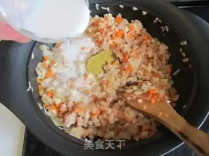 Make Sioux curry chicken mooncake step 6
