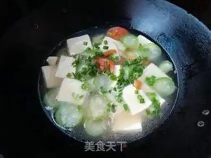 Make Tofu melon soup step 7