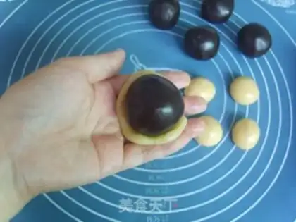 Make A broad red bean saloon step 7