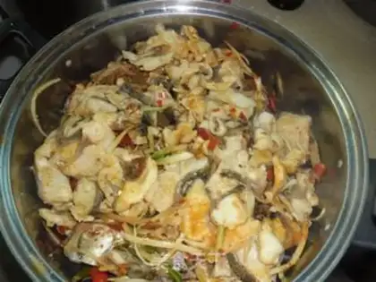 Make Spicy fish step 8