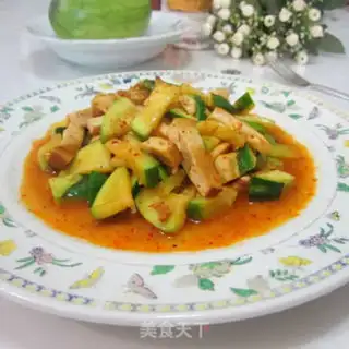 Make Pumpkin fried tofu step 5