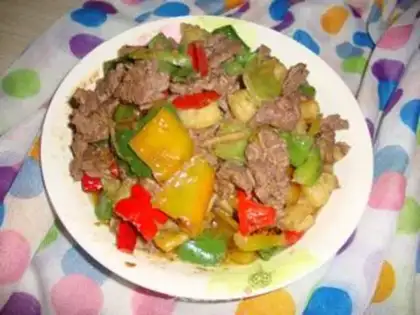 Make Chili beef step 4