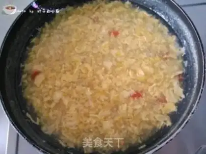 Make Egg and corn step 6