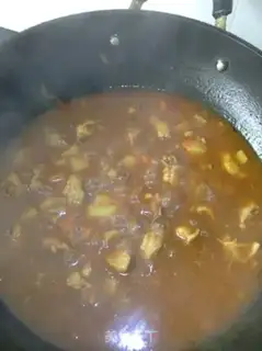 Make Curry chicken wings step 7