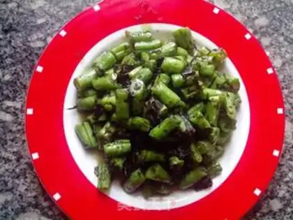 Make Olive food, four season beans step 7