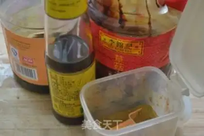 Make Soybeans noodles step 1