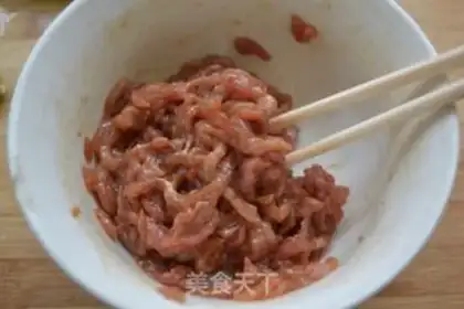 Make Soybeans noodles step 4