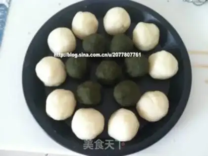 Make Tea-painted mooncake step 8
