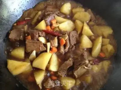 Make Potato beef step 12